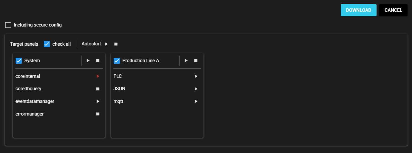 Download Confirmation