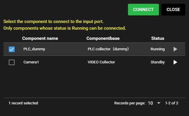 Event Trigger Connection